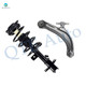 Front Right Lower Control Arm Ball Joint-Quick Complete Strut-Coil Spring Assembly For 2007-2012 Nissan Sentra