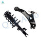 Front Right Lower Control Arm Ball Joint-Quick Complete Strut-Coil Spring Assembly For 2007-2011 Toyota Camry V6