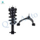 Front Left Upper Control Arm Ball Joint-Quick Complete Strut-Coil Spring Assembly For 2019 GMC Sierra 1500 Limited 4WD