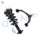 Front Left Upper Control Arm Ball Joint-Quick Complete Strut-Coil Spring Assembly For 2015-2020 GMC Yukon XL 4WD Monotube Performance Upgrade