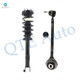 Front Left Lower Forward Control Arm Ball Joint-Quick Complete Strut-Coil Spring Assembly For 2009 2010 Dodge Challenger SE w/High Performance Suspension