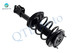 Set of 4 Front Lower Control Arm Ball Joint-Quick Complete Strut-Coil Spring Assembly For 2007-2009 Hyundai Santa FE