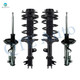 Set 4 Front Quick Complete Strut-Rear Strut For 2005-2009 Hyundai Tucson