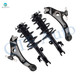 Set of 4 Front Lower Control Arm Ball Joint-Quick Complete Strut-Coil Spring Assembly For 2007-2011 Toyota Camry FWD