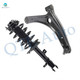 Front Left Lower Control Arm Ball Joint-Quick Complete Strut-Coil Spring Assembly For 2012-2017 Jeep Compass