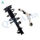 Front Left Lower Control Arm Ball Joint-Quick Complete Strut-Coil Spring Assembly For 2007-2012 Nissan Altima V6