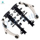 Set of 4 Front Lower Control Arm Ball Joint-Quick Complete Strut-Coil Spring Assembly For 2007-2012 Nissan Altima