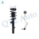 Front Left Lower Forward Control Arm Ball Joint-Quick Complete Strut-Coil Spring Assembly For 2008-2013 BMW 135I