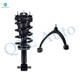 Front Left Upper Control Arm Ball Joint-Quick Complete Strut-Coil Spring Assembly For 2007-2014 Chevrolet Tahoe