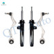 Set of 4 Front Lower Forward Control Arm Ball Joint-Suspension Strut Assembly For 2013-2015 BMW X1 RWD