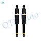 Pair of 2 Rear Bypass Sensor Air Ride Shock Absorber For 2007-2013 Chevrolet Avalanche
