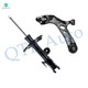 Front Left Lower Control Arm Ball Joint-Suspension Strut Assembly For 2006-2012 Toyota RAV4