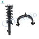Front Left Upper Control Arm Ball Joint-Quick Complete Strut-Coil Spring Assembly For 2008-2012 Honda Accord L4