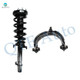 Front Left Upper Control Arm Ball Joint-Quick Complete Strut-Coil Spring Assembly For 2008-2012 Honda Accord