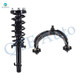Front Left Upper Control Arm Ball Joint-Quick Complete Strut-Coil Spring Assembly For 2008-2012 Honda Accord
