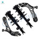 Set of 4 Front Lower Control Arm Ball Joint-Quick Complete Strut-Coil Spring Assembly For 2013-2018 Toyota RAV4