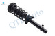 Front Right Upper Control Arm Ball Joint-Quick Complete Strut-Coil Spring Assembly For 2009-2014 Acura TSX