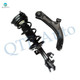 Front Right Lower Control Arm Ball Joint-Quick Complete Strut-Coil Spring Assembly For 2007-2012 Nissan Versa