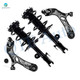 Set of 4 Front Lower Control Arm Ball Joint-Quick Complete Strut-Coil Spring Assembly For 2018-2021 Lexus NX300