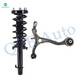 Front Left Lower Control Arm-Quick Complete Strut-Coil Spring Assembly For 2008-2012 Honda Accord