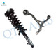 Front Left Lower Control Arm-Quick Complete Strut-Coil Spring Assembly For 2008-2012 Honda Accord V6