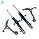 Set 4 Front Lower Control Arm-Suspension Strut Assembly For 2009-2014 Acura TSX