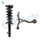 Front Left Lower Control Arm-Quick Complete Strut-Coil Spring Assembly For 2009-2014 Acura TSX