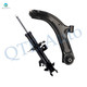 Front Left Lower Control Arm Ball Joint-Suspension Strut Assembly For 2009-2014 Nissan Cube