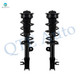 Pair of 2 Front Left-Right Quick Complete Strut-Coil Spring For 2017-2021 Jeep Compass