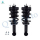 Pair of 2 Front Quick Complete Strut-Coil Spring Assembly For 2015-2020 GMC Yukon 4WD