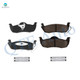 Rear Ceramic Brake Pad Kit For 2005-2010 Jeep Grand Cherokee