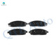 Set of 8 Front-Rear Ceramic Brake Pad Kit For 2005-2010 Jeep Grand Cherokee