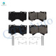 Front Ceramic Brake Pad Kit For 2008-2011 2013-2019 Toyota Land Cruiser Base
