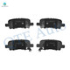 Rear Ceramic Brake Pad Kit For 2001-2006 Acura MDX