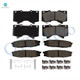 Set of 8 Front-Rear Ceramic Brake Pad Kit For 2008-2011 2013-2019 Toyota Land Cruiser