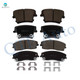 Set of 8 Front-Rear Ceramic Brake Pad Kit For 2005-2020 Chrysler 300