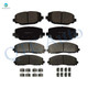 Set of 8 Front-Rear Ceramic Brake Pad Kit For 2012-2016 Chrysler Town & Country