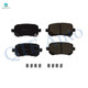 Rear Ceramic Brake Pad Kit For 2009-2012 Dodge Journey