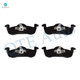 Rear Ceramic Brake Pad Kit For 2007-2017 Lincoln Navigator