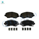 Front Ceramic Brake Pad Kit For 2009-2013 Dodge Journey
