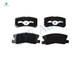Rear Ceramic Brake Pad Kit For 2008-2014 Dodge Avenger with Brake Code BRG