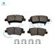 Rear Ceramic Brake Pad Kit For 2011-2015 KIA Optima