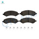 Front Ceramic Brake Pad Kit For 2011 RAM Dakota