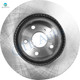 Set of 6 Front 296mm Disc Brake Rotors-Ceramic Brake Pad Kit For 2016-2018 Lexus ES350