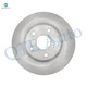 Set of 6 Front 296mm Disc Brake Rotors-Ceramic Brake Pad Kit For 2016-2018 Lexus ES350