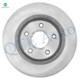 Set of 6 Rear Disc Brake Rotors-Ceramic Brake Pad kit For 2009-2012 Dodge Journey