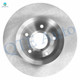 Set of 6 Front 302mm Disc Brake Rotors-Ceramic Brake Pad kit For 2009-2014 Volkswagen Routan