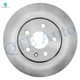 Set of 6 Front Disc Brake Rotors-Ceramic Brake Pad kit For 2013-2015 Chevrolet Malibu