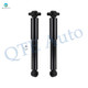 Pair Rear Shock Absorber For 2007-2016 GMC Acadia Monotube Performance Upgrade