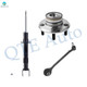Set of 3 Front Right Lower Forward Control Arm Ball Joint-Wheel Hub Bearing Assembly-Suspension Strut Assembly For 2013 2014 Dodge Challenger